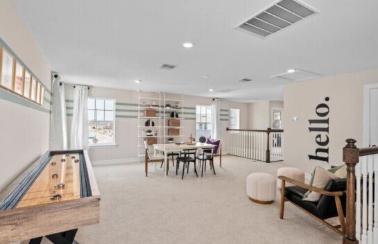 Interior features of the Coral Grand home style at EverBe in Orlando FL