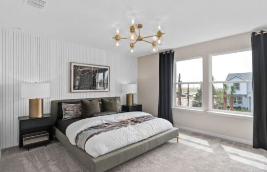 Interior features of the Haddock home style at EverBe in Orlando FL
