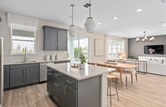 Interior features of the Imperial home style at EverBe in Orlando FL