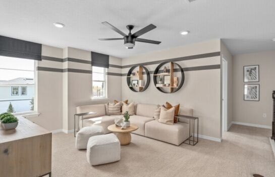 Interior features of the Imperial home style at EverBe in Orlando FL