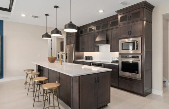 Interior features of the Mahogany Grand home style at EverBe in Orlando FL
