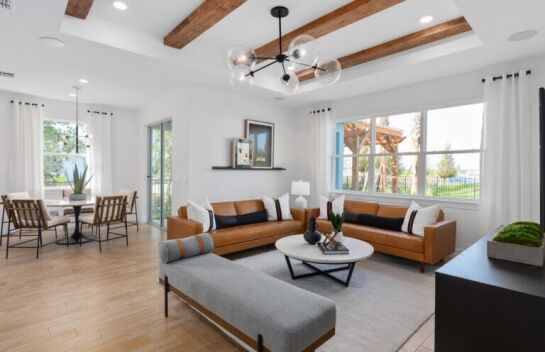Interior features of the Highgate home style at EverBe in Orlando FL