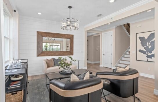 Interior features of the Scarlett home style at EverBe in Orlando FL