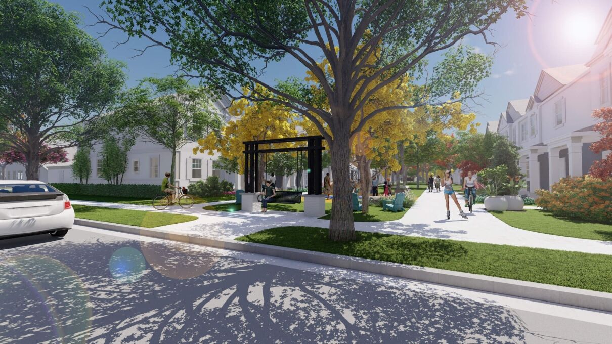 EverBe, Orlando Real Estate, Parks, linear parks, Orlando Neighborhood, Pulte, parks green spaces pathway