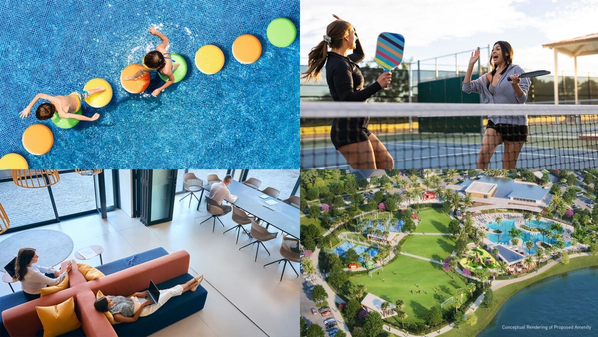 Main Amenity (Deeper Dive) main amenity center at EverBe - Vacation-Inspired Living in Orlando